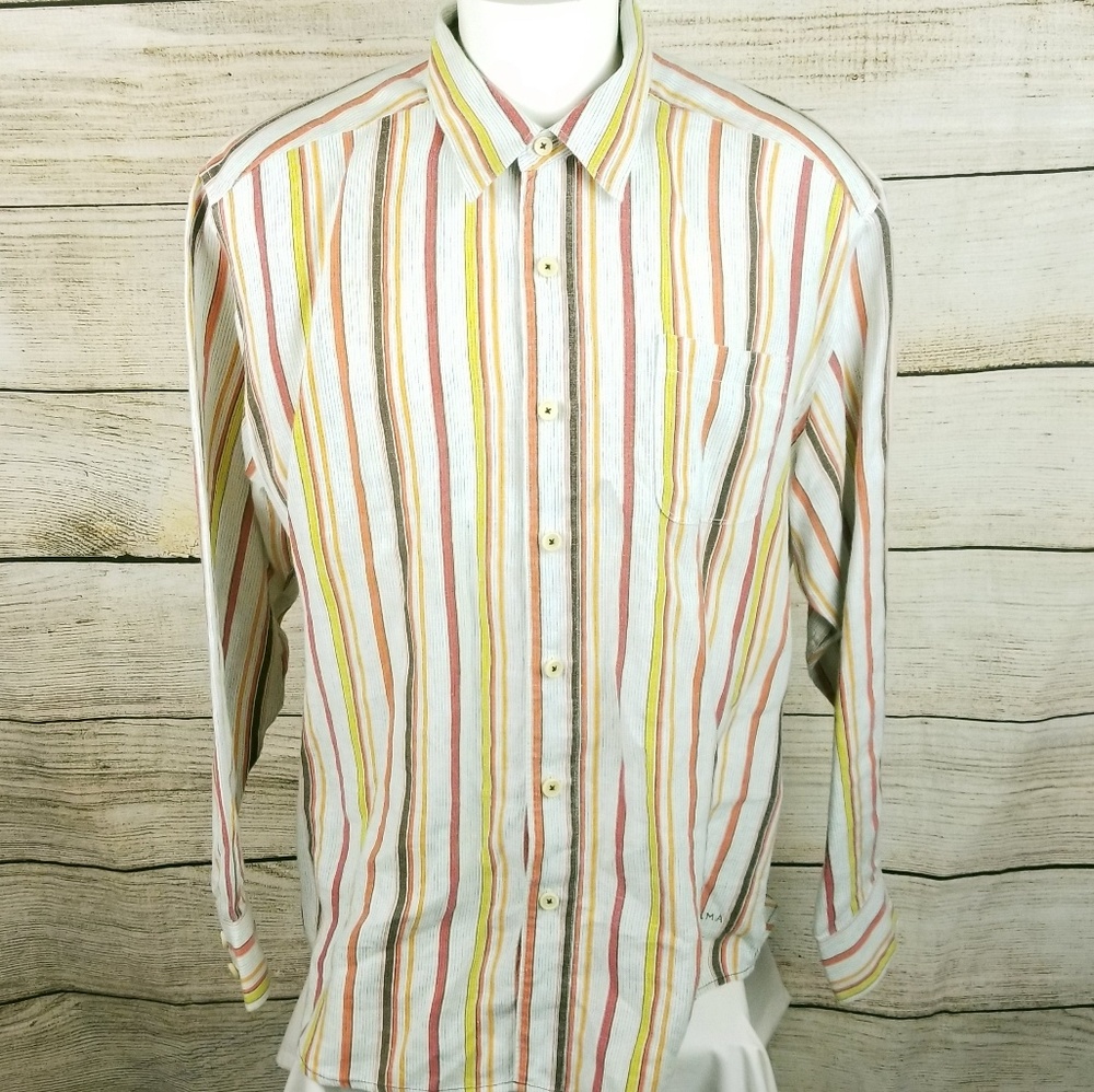 Tommy Bahama Linen Shirt X Large